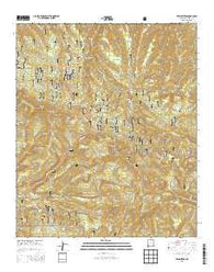 Twin Sisters New Mexico Historical topographic map, 1:24000 scale, 7.5 X 7.5 Minute, Year 2013
