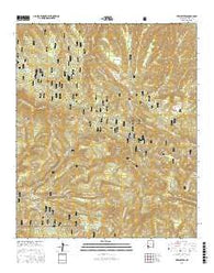 Twin Sisters New Mexico Current topographic map, 1:24000 scale, 7.5 X 7.5 Minute, Year 2017