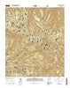 Twin Sisters New Mexico Current topographic map, 1:24000 scale, 7.5 X 7.5 Minute, Year 2017