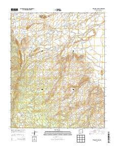 Two Grey Hills New Mexico Historical topographic map, 1:24000 scale, 7.5 X 7.5 Minute, Year 2013