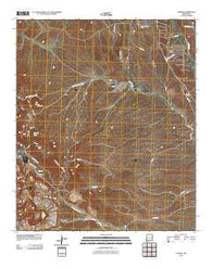 Tyrone New Mexico Historical topographic map, 1:24000 scale, 7.5 X 7.5 Minute, Year 2010
