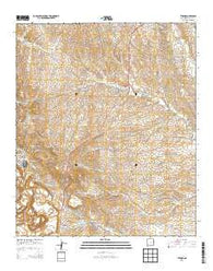 Tyrone New Mexico Historical topographic map, 1:24000 scale, 7.5 X 7.5 Minute, Year 2013