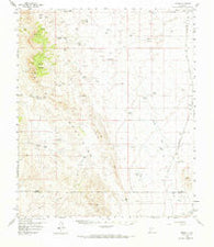 Upham New Mexico Historical topographic map, 1:62500 scale, 15 X 15 Minute, Year 1959