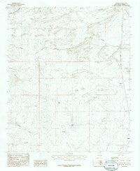 Upham New Mexico Historical topographic map, 1:24000 scale, 7.5 X 7.5 Minute, Year 1985