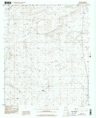 Upham New Mexico Historical topographic map, 1:24000 scale, 7.5 X 7.5 Minute, Year 1996