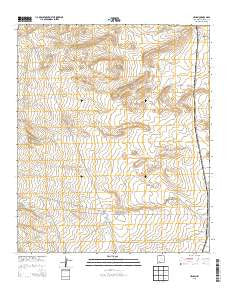 Upham New Mexico Historical topographic map, 1:24000 scale, 7.5 X 7.5 Minute, Year 2013