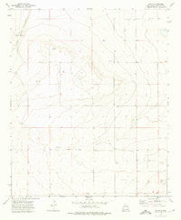 Upton New Mexico Historical topographic map, 1:24000 scale, 7.5 X 7.5 Minute, Year 1973