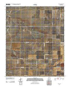Upton New Mexico Historical topographic map, 1:24000 scale, 7.5 X 7.5 Minute, Year 2010