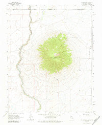 Ute Mountain New Mexico Historical topographic map, 1:24000 scale, 7.5 X 7.5 Minute, Year 1963