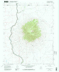 Ute Mountain New Mexico Historical topographic map, 1:24000 scale, 7.5 X 7.5 Minute, Year 1963