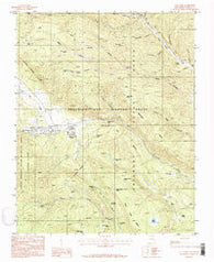 Ute Park New Mexico Historical topographic map, 1:24000 scale, 7.5 X 7.5 Minute, Year 1987