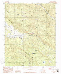 Ute Park New Mexico Historical topographic map, 1:24000 scale, 7.5 X 7.5 Minute, Year 1987