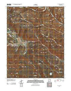 Ute Park New Mexico Historical topographic map, 1:24000 scale, 7.5 X 7.5 Minute, Year 2010