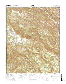 Ute Park New Mexico Current topographic map, 1:24000 scale, 7.5 X 7.5 Minute, Year 2017
