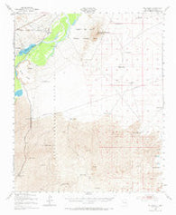 Val Verde New Mexico Historical topographic map, 1:62500 scale, 15 X 15 Minute, Year 1948