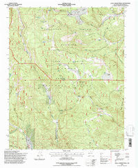 Valle Grande Peak New Mexico Historical topographic map, 1:24000 scale, 7.5 X 7.5 Minute, Year 1995
