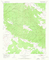 Valle Largo New Mexico Historical topographic map, 1:24000 scale, 7.5 X 7.5 Minute, Year 1952