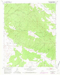 Valle Largo New Mexico Historical topographic map, 1:24000 scale, 7.5 X 7.5 Minute, Year 1952
