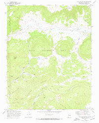 Valle San Antonio New Mexico Historical topographic map, 1:24000 scale, 7.5 X 7.5 Minute, Year 1970