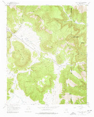 Valle Toledo New Mexico Historical topographic map, 1:24000 scale, 7.5 X 7.5 Minute, Year 1952