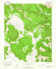 Valle Toledo New Mexico Historical topographic map, 1:24000 scale, 7.5 X 7.5 Minute, Year 1952