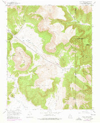 Valle Toledo New Mexico Historical topographic map, 1:24000 scale, 7.5 X 7.5 Minute, Year 1952