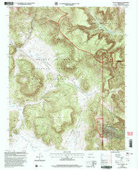 Valle Toledo New Mexico Historical topographic map, 1:24000 scale, 7.5 X 7.5 Minute, Year 2002