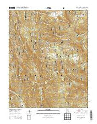 Valle Grande Peak New Mexico Historical topographic map, 1:24000 scale, 7.5 X 7.5 Minute, Year 2013
