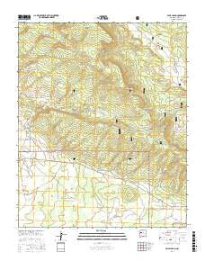 Valle Largo New Mexico Current topographic map, 1:24000 scale, 7.5 X 7.5 Minute, Year 2017