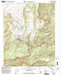 Vallecitos New Mexico Historical topographic map, 1:24000 scale, 7.5 X 7.5 Minute, Year 2002