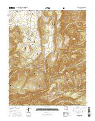 Vallecitos New Mexico Current topographic map, 1:24000 scale, 7.5 X 7.5 Minute, Year 2017