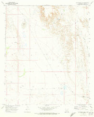 Van Winkle Lake New Mexico Historical topographic map, 1:24000 scale, 7.5 X 7.5 Minute, Year 1970