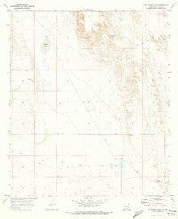 Van Winkle Lake New Mexico Historical topographic map, 1:24000 scale, 7.5 X 7.5 Minute, Year 1970
