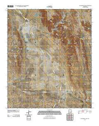 Van Winkle Lake New Mexico Historical topographic map, 1:24000 scale, 7.5 X 7.5 Minute, Year 2010