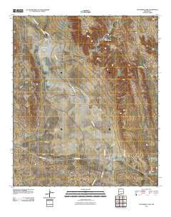 Van Winkle Lake New Mexico Historical topographic map, 1:24000 scale, 7.5 X 7.5 Minute, Year 2010