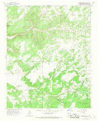 Vander Wagen New Mexico Historical topographic map, 1:24000 scale, 7.5 X 7.5 Minute, Year 1963