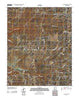 Vanderwagen New Mexico Historical topographic map, 1:24000 scale, 7.5 X 7.5 Minute, Year 2010