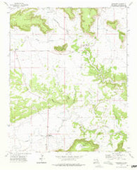Variadero New Mexico Historical topographic map, 1:24000 scale, 7.5 X 7.5 Minute, Year 1972