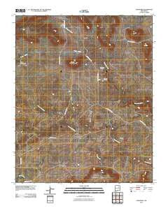 Variadero New Mexico Historical topographic map, 1:24000 scale, 7.5 X 7.5 Minute, Year 2010