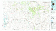 Vaughn New Mexico Historical topographic map, 1:100000 scale, 30 X 60 Minute, Year 1984