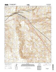 Vaughn New Mexico Historical topographic map, 1:24000 scale, 7.5 X 7.5 Minute, Year 2013