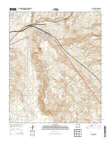 Vaughn New Mexico Historical topographic map, 1:24000 scale, 7.5 X 7.5 Minute, Year 2013