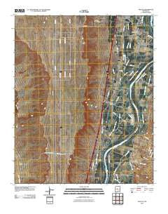 Veguita New Mexico Historical topographic map, 1:24000 scale, 7.5 X 7.5 Minute, Year 2010