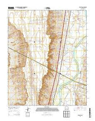 Veguita New Mexico Historical topographic map, 1:24000 scale, 7.5 X 7.5 Minute, Year 2013