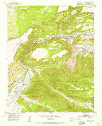Velarde New Mexico Historical topographic map, 1:24000 scale, 7.5 X 7.5 Minute, Year 1953