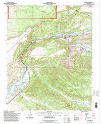 Velarde New Mexico Historical topographic map, 1:24000 scale, 7.5 X 7.5 Minute, Year 1995