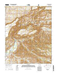 Velarde New Mexico Current topographic map, 1:24000 scale, 7.5 X 7.5 Minute, Year 2013