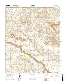 Venadito Camp New Mexico Current topographic map, 1:24000 scale, 7.5 X 7.5 Minute, Year 2017