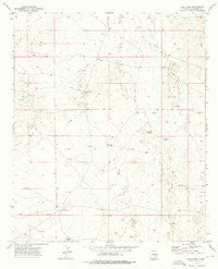 Vest Camp New Mexico Historical topographic map, 1:24000 scale, 7.5 X 7.5 Minute, Year 1973