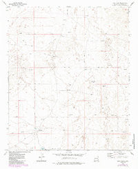 Vest Camp New Mexico Historical topographic map, 1:24000 scale, 7.5 X 7.5 Minute, Year 1973